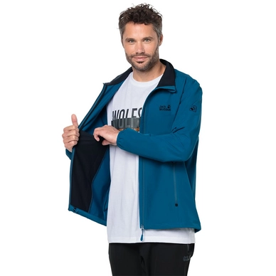 Jas Jack Wolfskin Men Crestview Glacier Blue