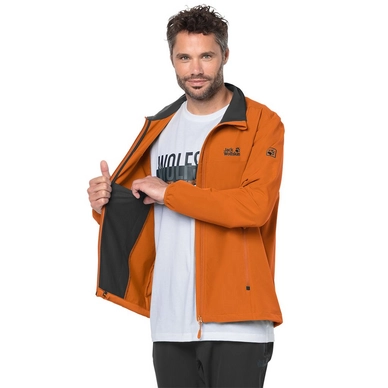 Jas Jack Wolfskin Men Crestview Desert Orange