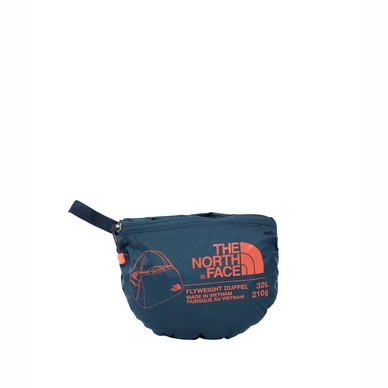 Reistas The North Face Flyweight Duffel Ink Blue Nasturtium Orange