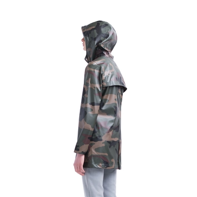 Jas Herschel Supply Co. Women's Rainwear Parka Woodland Camo