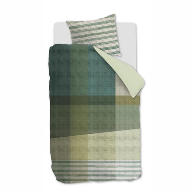 Dekbedovertrek Beddinghouse Raffia Green Satijn