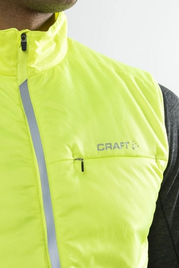 Bodywarmer Craft Men Urban Run Snap Silver