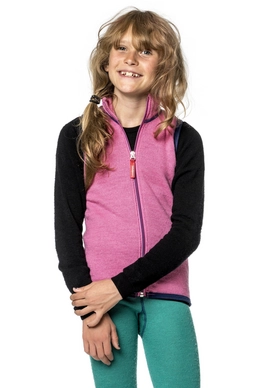 Bodywarmer Woolpower Kids Vest 400 Rose