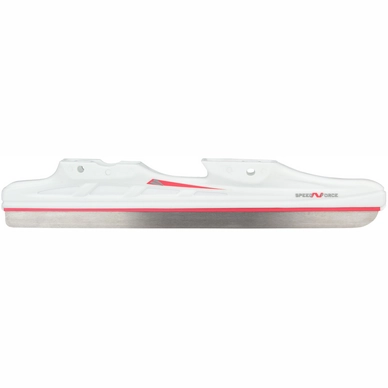 Norenschaats Nijdam Girls Semi-softboot Skate Combo Wit Grijs Roze