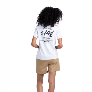 T-Shirt Herschel Supply Co. Women's Tee Korean Classic Logo Bright White