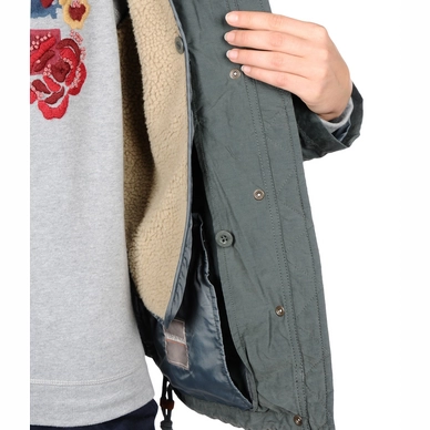 Winterjas Napapijri Adamus Grey Green Women