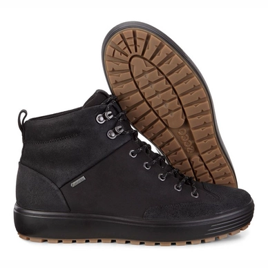 Boots Ecco Men Soft 7 Tred Black