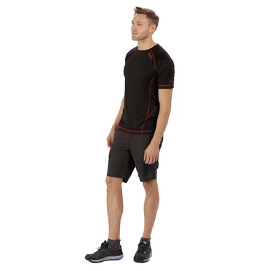 T-Shirt Regatta Men Virda II Black Pepper