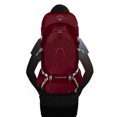 Backpack Osprey Aura AG 50 Gamma Red Dames (Small)