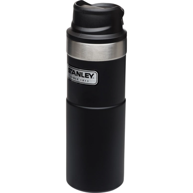Reisbeker Stanley Classic 1-Hand Vacuum Mug 2.0 Matte Black 0.47L