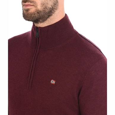 Trui Napapijri Damavand Half Bordeaux