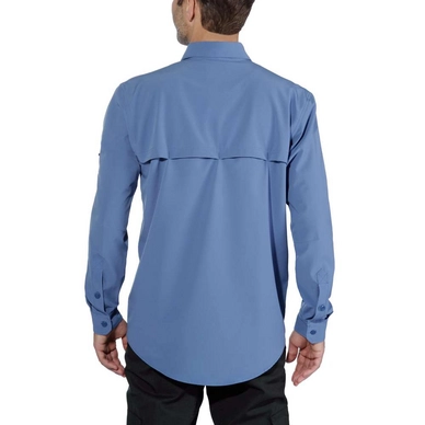 Blouse Carhartt Men Force Extremes Angler Shirt L/S Blue Heather