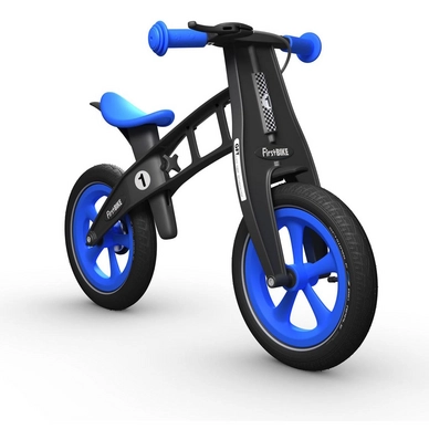Loopfiets FirstBike Limited Edition Blue With Brake