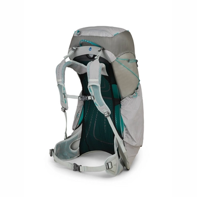 Backpack Osprey Lumina 45 Cyan Silver Dames (Medium)