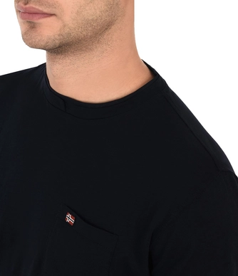 T-Shirt Napapijri Men Syla Blu Marine