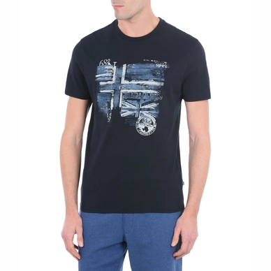 T-Shirt Napapijri Men Sancy Blu Marine