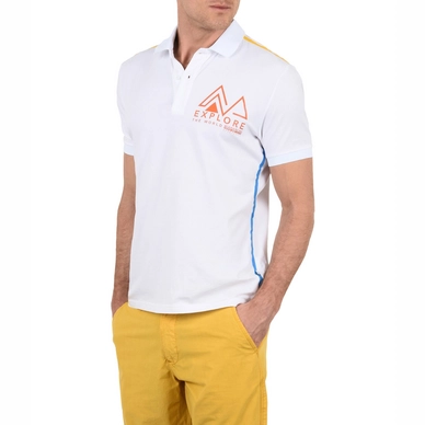 Polo Napapijri Men Evers Bright White