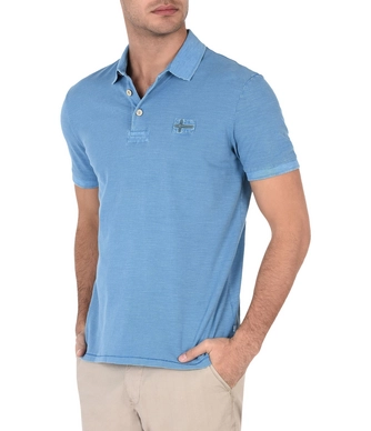 Polo Napapijri Men Eyr Light Blue
