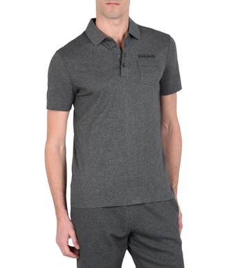 Polo Napapijri Men Elange Dark Grey Mel