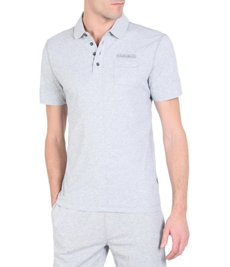 Polo Napapijri Men Elange Light Grey Mel