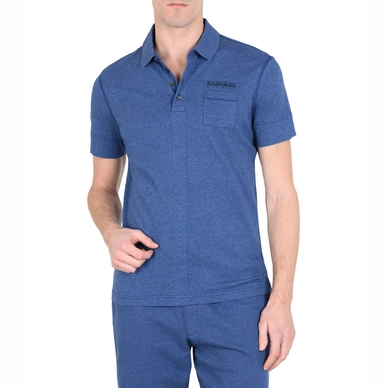 Polo Napapijri Men Elange Blue Depths Mel