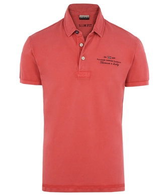 Polo Napapijri Men Elbas Stretch Coral