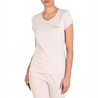 T-Shirt Napapijri Women Shew Pale Pink Mel