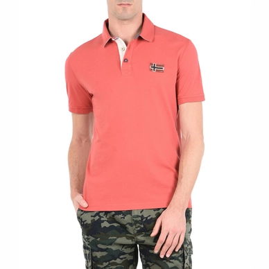 Polo Napapijri Men Eloth Coral