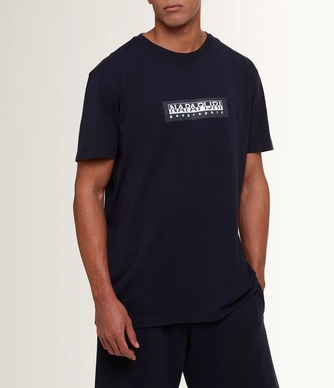 T-Shirt Napapijri Men Simbai Blu Marine