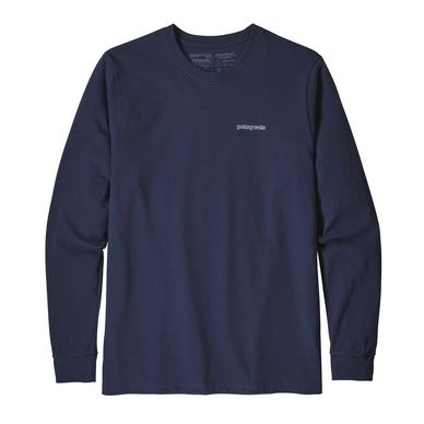 Trui Patagonia Men's L/S Flying Fish Responsibili-Tee Classic Navy