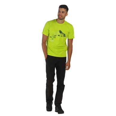 T-Shirt Regatta Mens Fingal II Lime Zest Green