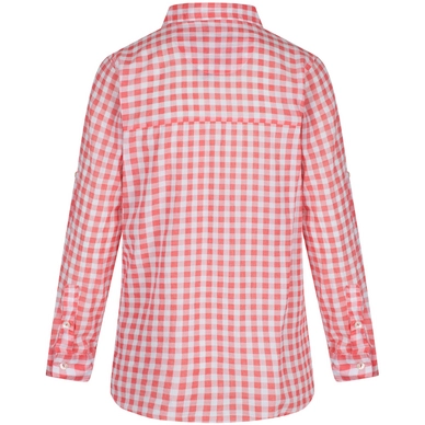 Blouse Regatta Womens Mondara Deep Coral Gingham