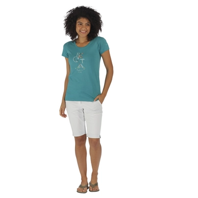 T-Shirt Regatta Womens Filandra Pagoda Blue