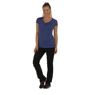 T-Shirt Regatta Womens Limonite Deep Ultra Marine