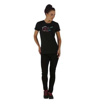 T-Shirt Regatta Womens Fingal II Black