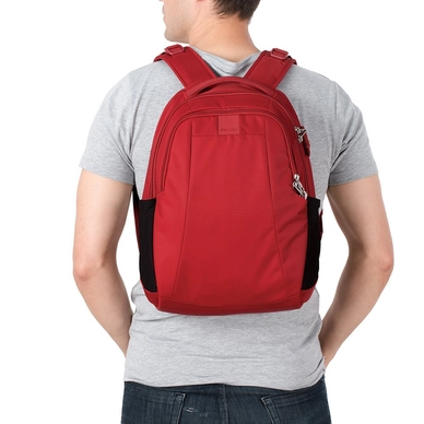 Rugzak Pacsafe Metrosafe LS350 Vintage Red