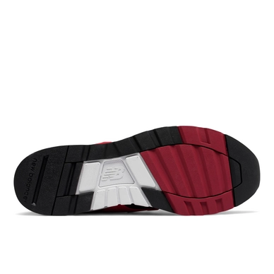 New Balance ML597 Leather Textile Pu Red Black