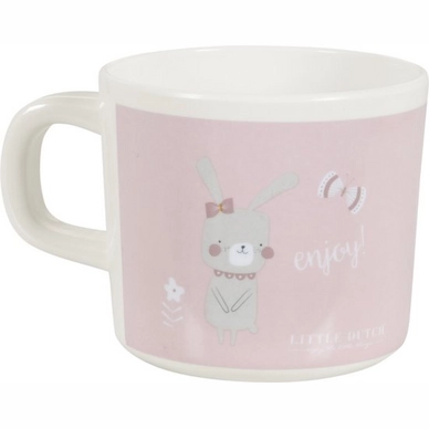 Melamine Eetsetje Adventure Little Dutch Roze (5-delig)