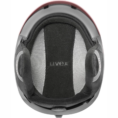 5---Skihelm Uvex Ultra Mips Antique Rose Grey Mat 5