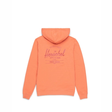 Vest Herschel Supply Co. Men's Full Zip Hoodie Classic Logo Carnelian Apricot