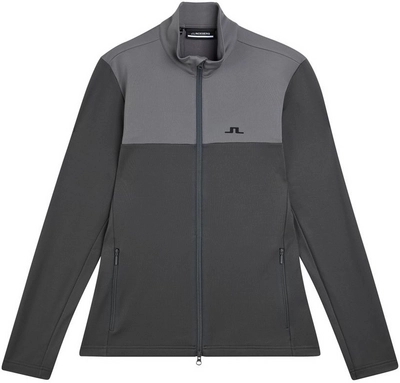 Ski Vest J.Lindeberg Men Banks Mid Layer Volcanic Ash