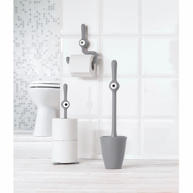 WC Borstel Koziol Toq Cool Grey