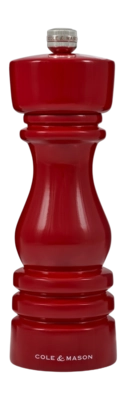 Pepper Mill Cole & Mason London Red Gloss 18 cm
