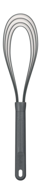 Garde Zyliss Flat whisk silicone Beluga Grey