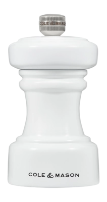 Salt Mill Cole & Mason Hoxton White Gloss 10 cm