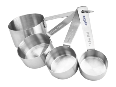 Maatlepels Zyliss Measuring Cups Silver