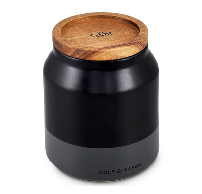 Container Cole & Mason Hinxton Small Ceramic Black/Grey