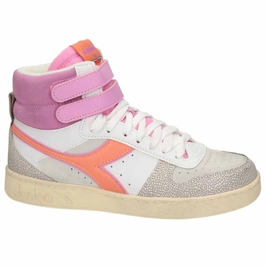 Diadora Women Magic Basket Low Icona Rosa Popone Rosa Pantera