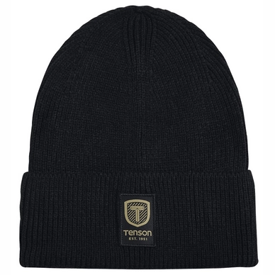Muts Tenson Badge Beanie Black