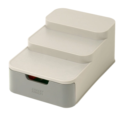 Keukenhulporganizer Joseph Joseph Duo Compact Tiered Organiser Beige